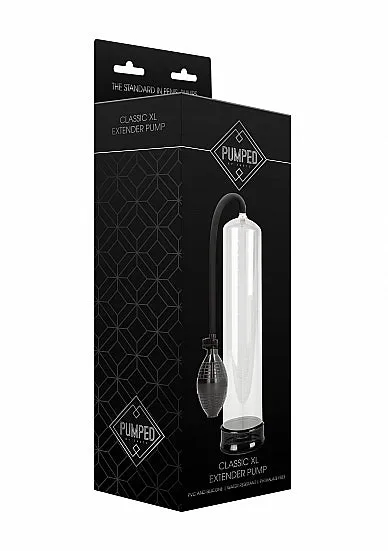 SHOTS AMERICA Male Sex Toys Pumped Classic Xl Extender Pump Transparent