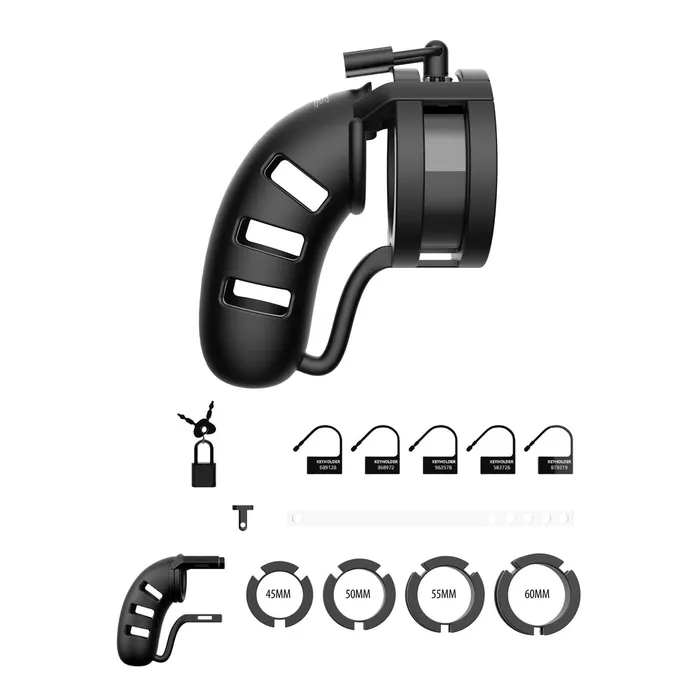 Shots Toys Male Sex Toys Man Cage 19 Male 45 Inch Chastity Cage With Ball Splitter Shots Toys Male Sex Toys Man Cage 19 Male 45 Inch Chastity Cage With Ball Splitter