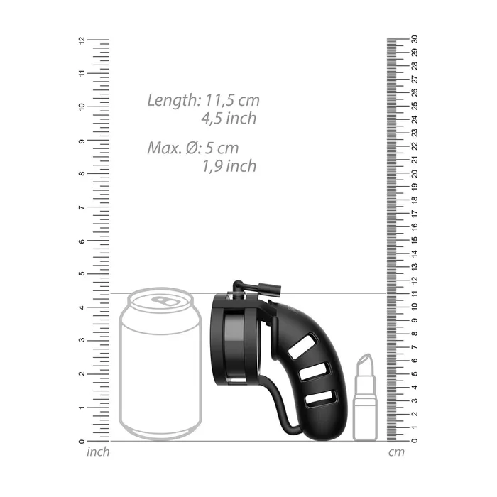 Shots Toys Male Sex Toys Man Cage 19 Male 45 Inch Chastity Cage With Ball Splitter Shots Toys Male Sex Toys Man Cage 19 Male 45 Inch Chastity Cage With Ball Splitter