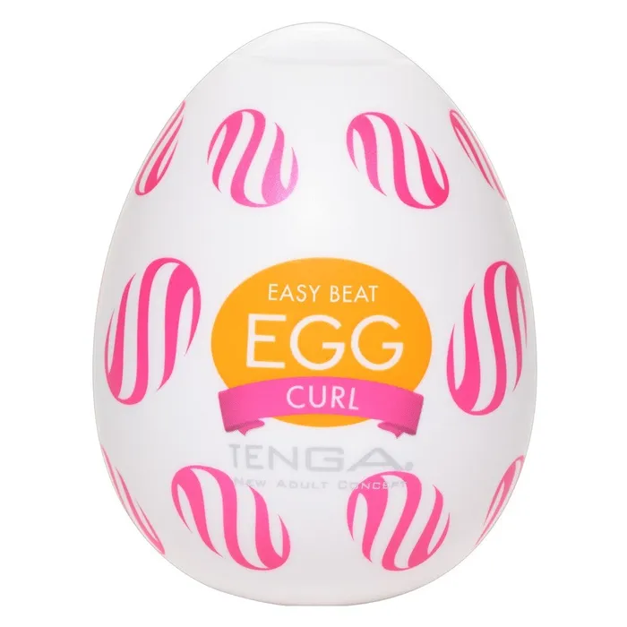 Tenga Male Sex Toys Tenga Curl Egg Masturbator