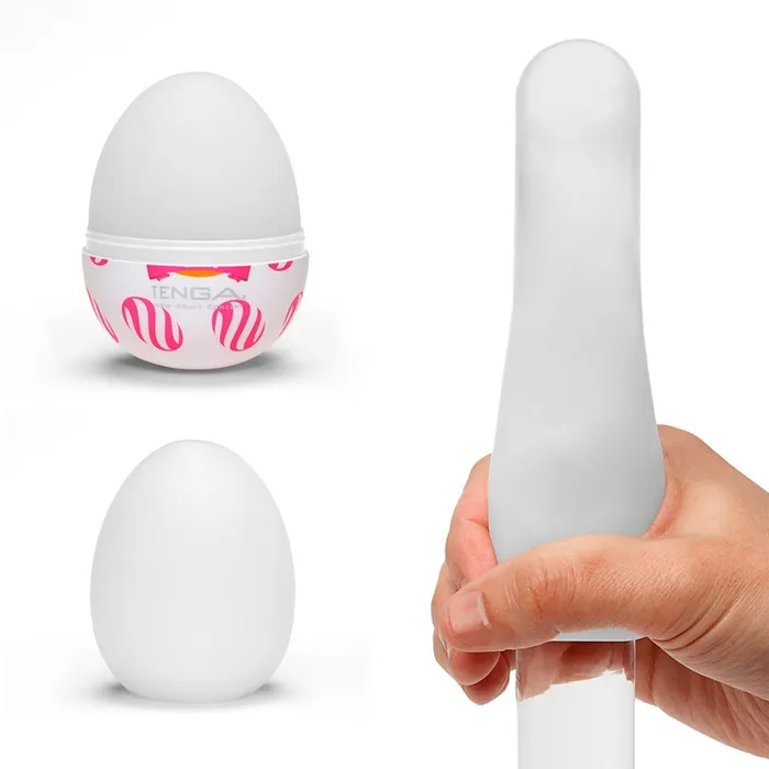 Tenga Male Sex Toys Tenga Curl Egg Masturbator