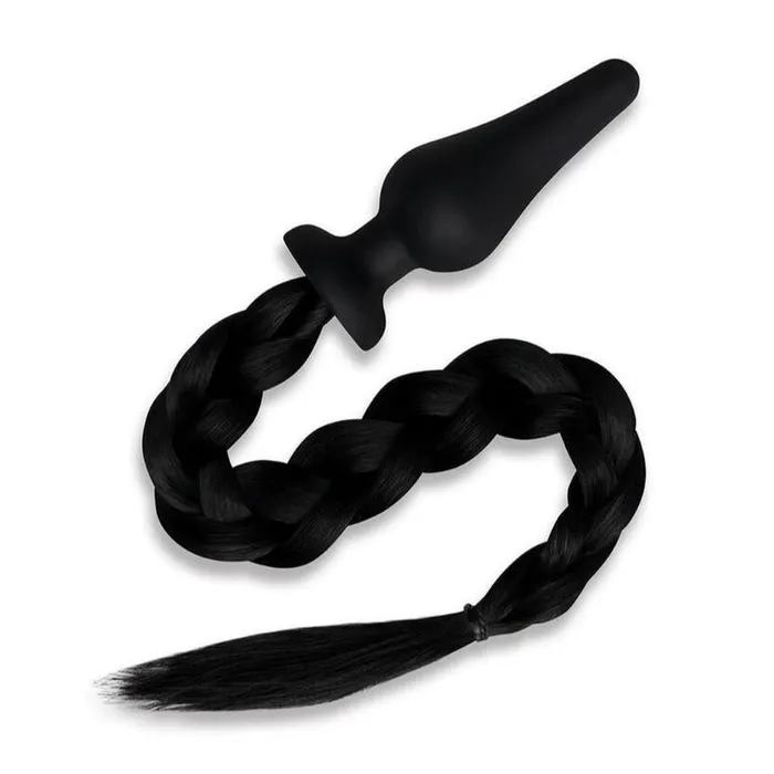 Whipsmart Anal Furry Tales Silicone Pony Tail Butt Plug Black Whipsmart Anal Furry Tales Silicone Pony Tail Butt Plug Black