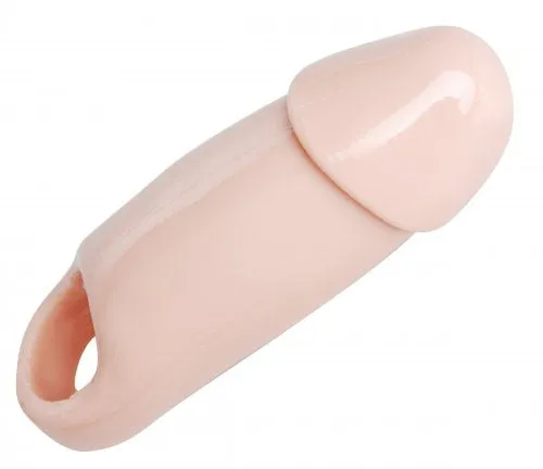 XR Brands Size Matters Male Sex Toys Really Ample Wide Penis Enhancer Sheath