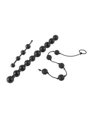 Anal Fantasy Beginners Bead Kit Black Pipedream Products Anal