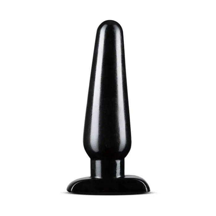 Blush Novelties Male Sex Toys Anal Adventures Basic Anal Plug Large Black