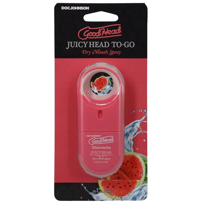 Doc Johnson Male Sex Toys Goodhead Juicy Head Dry Mouth Spray toGo 30 Fl Watermelon Doc Johnson Male Sex Toys Goodhead Juicy Head Dry Mouth Spray toGo 30 Fl Watermelon