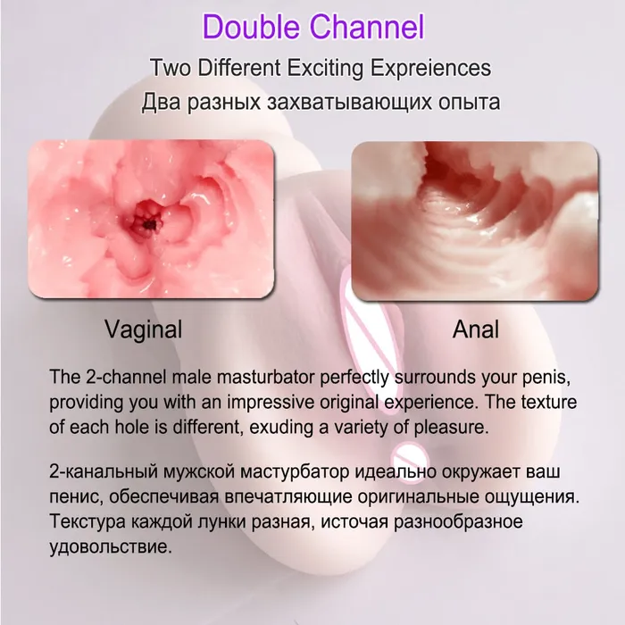 LUNBENA Store Pocket Pussy Male Sex Toys