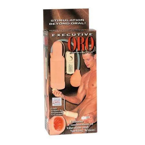 Male Sex Toys CalExotics Executive Oro Simulator Pump