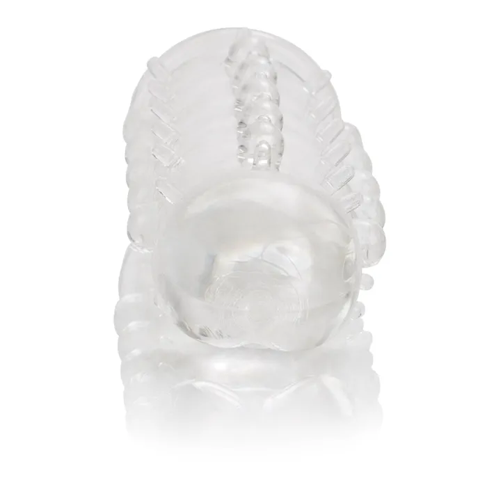 Male Sex Toys CalExotics Stud Extender Clear With Supporting Ring