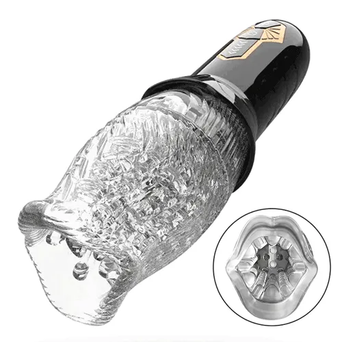 Male Sex Toys NyoKii Pre Order 5 Rotating 10 Vibrating Transparent Sleeve Oral Sex Cup Male Sex Toys NyoKii Pre Order 5 Rotating 10 Vibrating Transparent Sleeve Oral Sex Cup