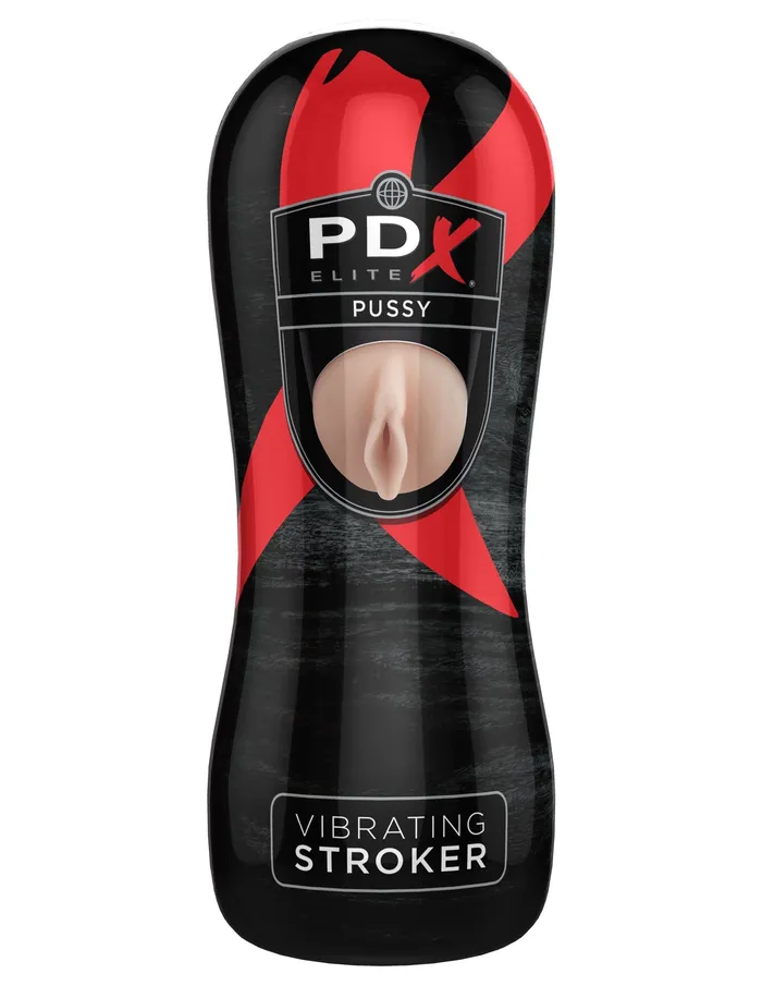 Male Sex Toys Pipedream Pdx Elite Vibrating Stroker Pussy