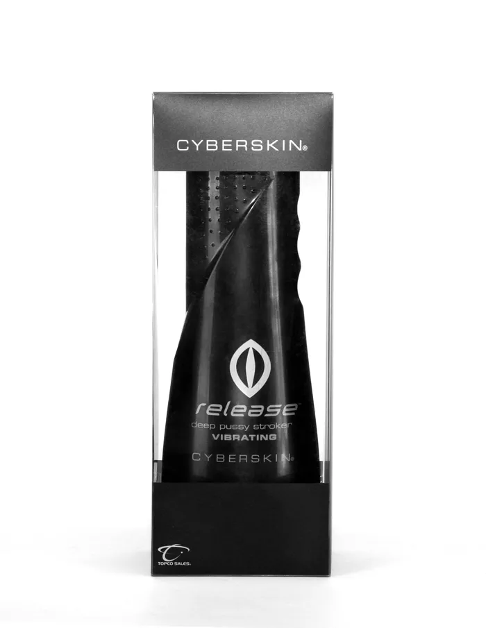 Topco Male Sex Toys Cyberskin Release Deep Pussy Stroker