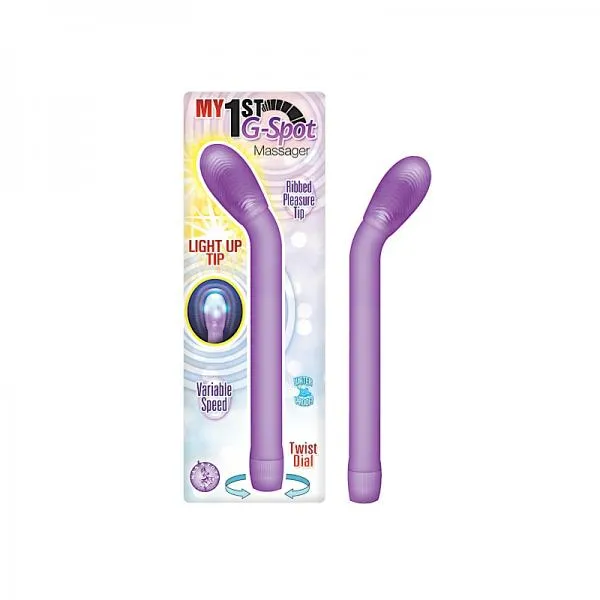 Vibrators Nasstoys My 1st GSpot Massager Waterproof Purple Vibrators Nasstoys My 1st GSpot Massager Waterproof Purple